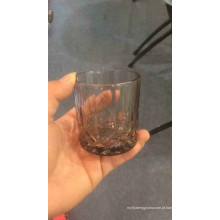 Copo de vidro com pulverizador de copo de copo de cerveja de cor Kb-Hn06898